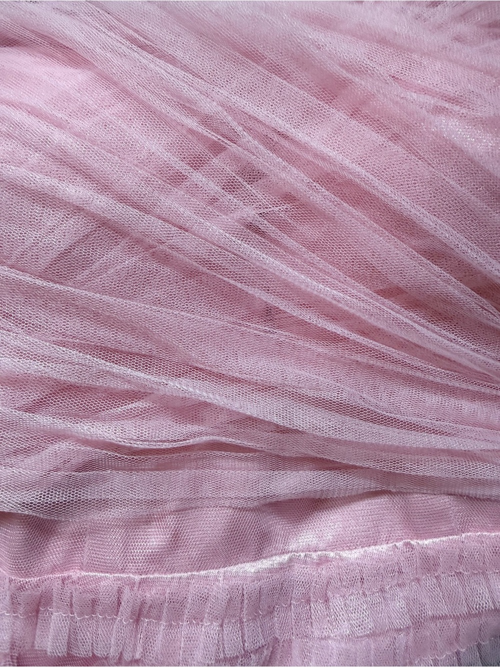Pink Tiered Tulle Dress - Picture 5 of 5